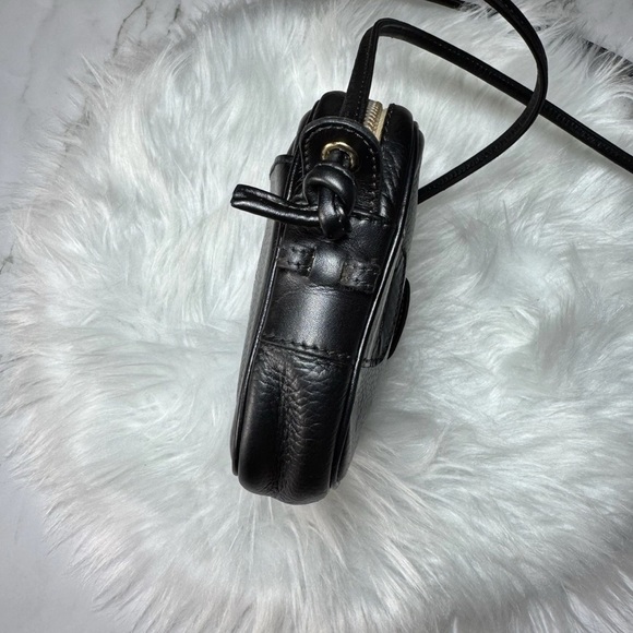 Loewe Black Leather Crossbody Bag with Textured Finish - Picture 7 of 15